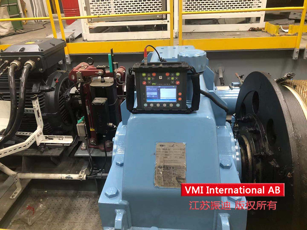 VMI VIBER-X5振動分析儀為某軋機廠齒輪箱提供振動分析服務并提供解決方案！